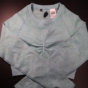 GYMSHARK Camo Crop Top | Sz. Medium